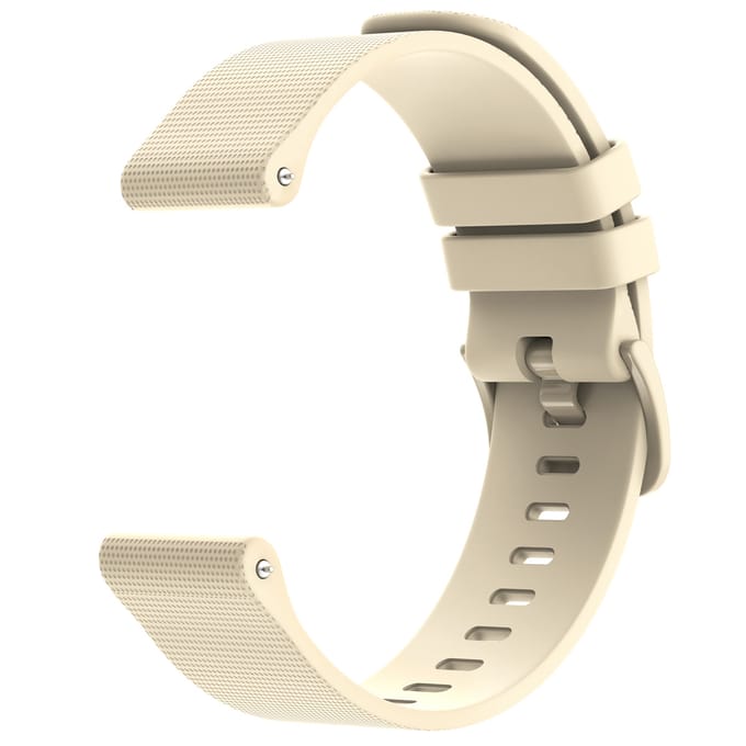 imoshion Siliconen sport bandje met gesp - Universeel 20 mm aansluiting - Beige