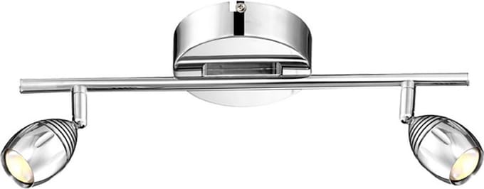 LED plafondlamp spot strip verplaatsbare spot track lamp Globo MORELIA 56203-2
