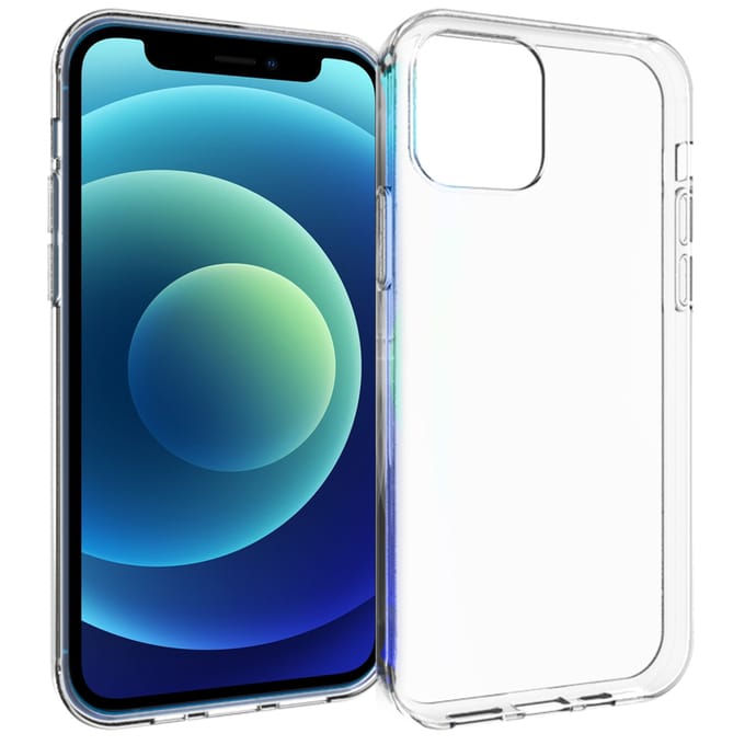 Accezz Hoesje - Geschikt voor Apple iPhone 12 Mini - Clear Backcover - Transparant