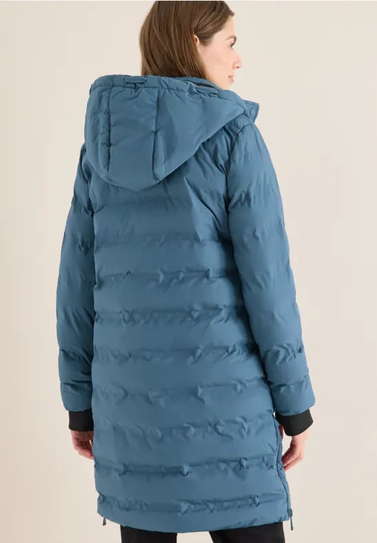 Jas met naadloos quiltwerk