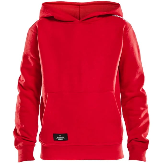 Craft Community Hoodie Kinderen - Rood | Maat: 122/128