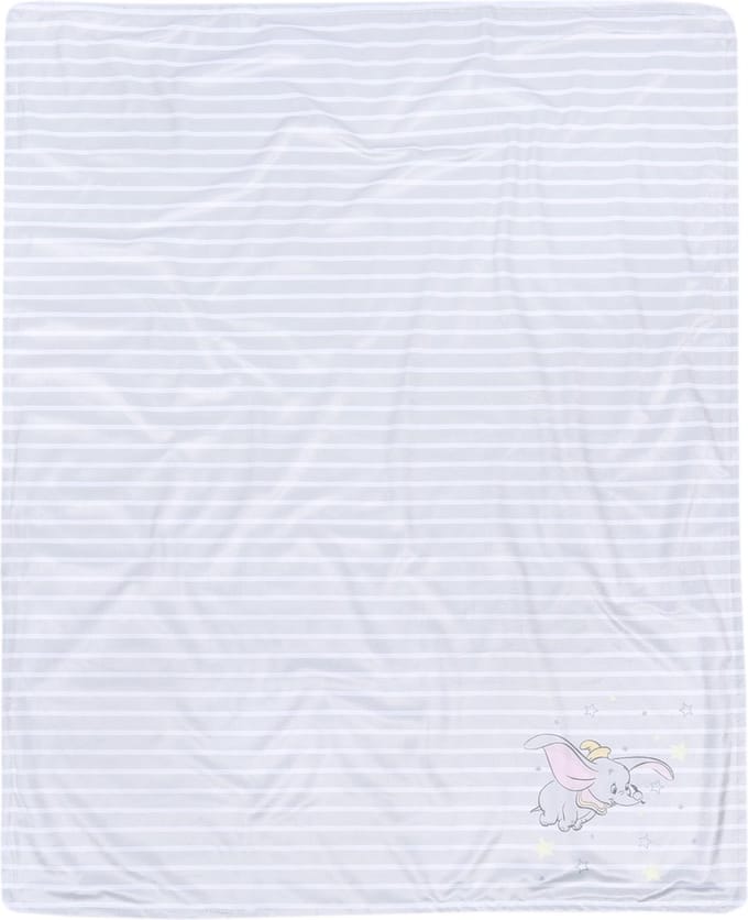 Beige dun gestreept babydekentje Dumbo Disney
