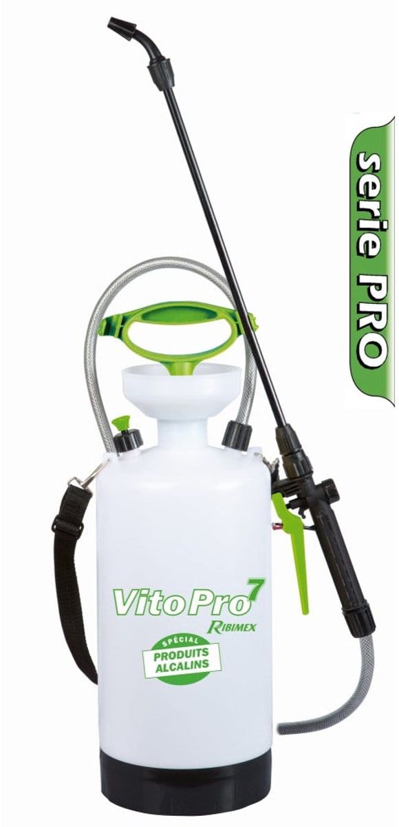 speciale sproeier voor alkalische producten 6,4l - ribimex - prp070pepdm