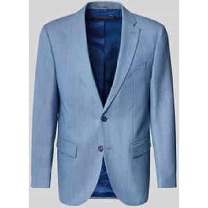 slim fit 2-knoops colbert met klepzakken model 'Grant'