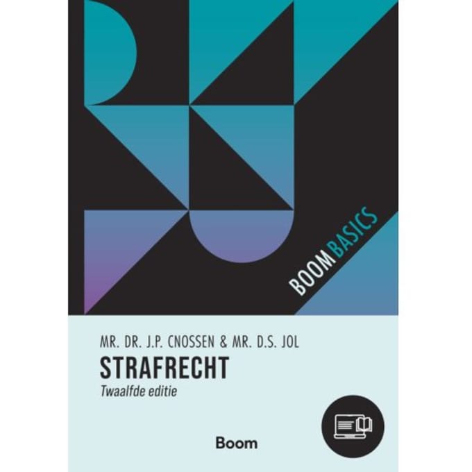 Boom Basics Strafrecht - Boom Basics - J.P. Cnossen