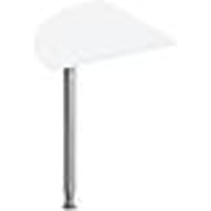 Schäfer Shop  Genius Vergadertafel-aanbouwelement, kwartcirkel, 800 x 800 mm, wit