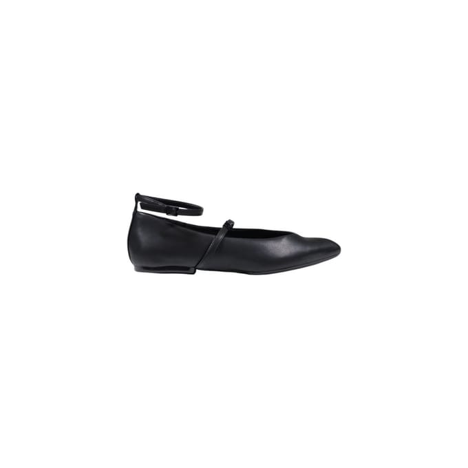 Armani Exchange Zwarte Polyester Platform Hakken