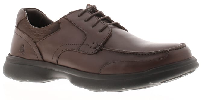 Hush Puppies Heren Slimme Schoenen Hugh Leer bruin