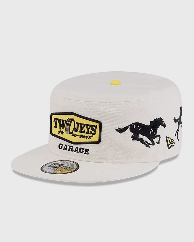 X NEW ERA TJ ALL OVER PILLBOX CAP
