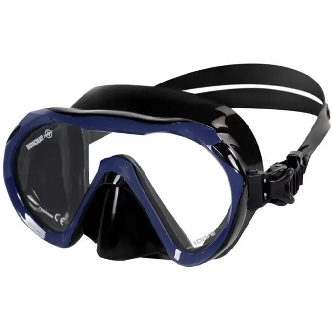 Beuchat 1dive Silicone Duikmasker Blauw,Zwart Man,Vrouw