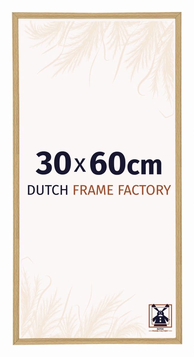 Fotolijst 30x60 cm - Kunststof - Beuken Licht - Angers