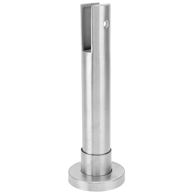 RVS Glasklem Beugel Montage Glas Spigot Openbaar Toilet Badkamer Hardware white