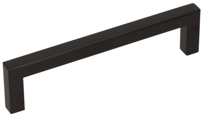 Gamet - Meubelknop - Zwart Super Mat - 128mm - Modern Design