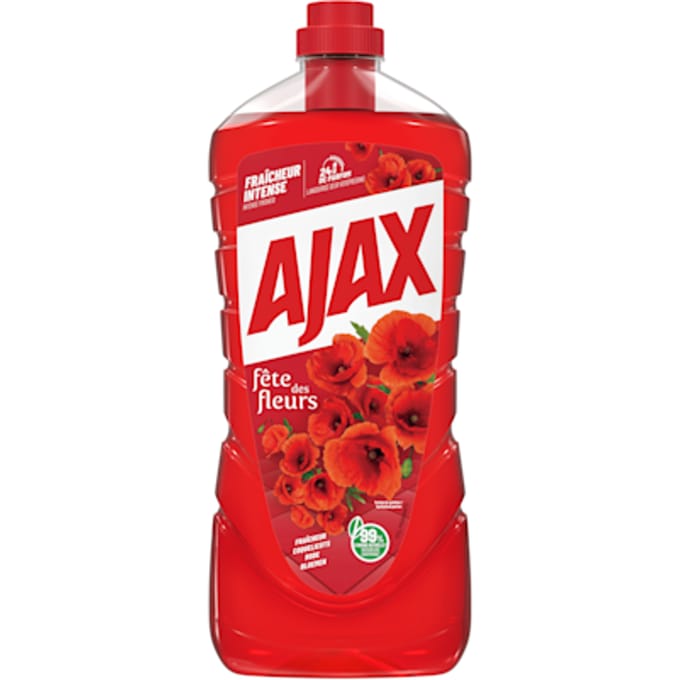 Ajax Allesreiniger Rode Bloemen 1250 ML