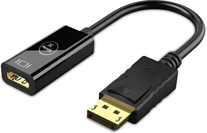 DisplayPort - HDMI adapter cable DisplayPort male