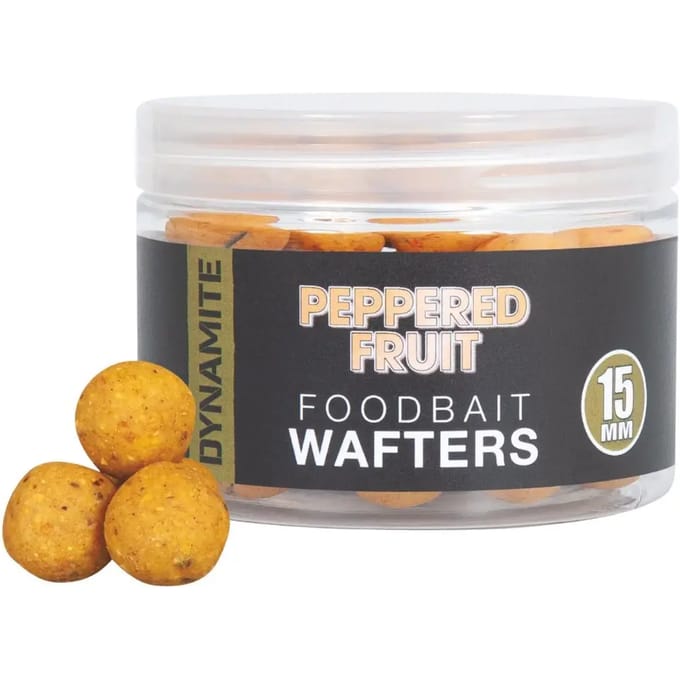 Drijvende boilies Dynamite Baits Peppered Fruit Fluro Waft