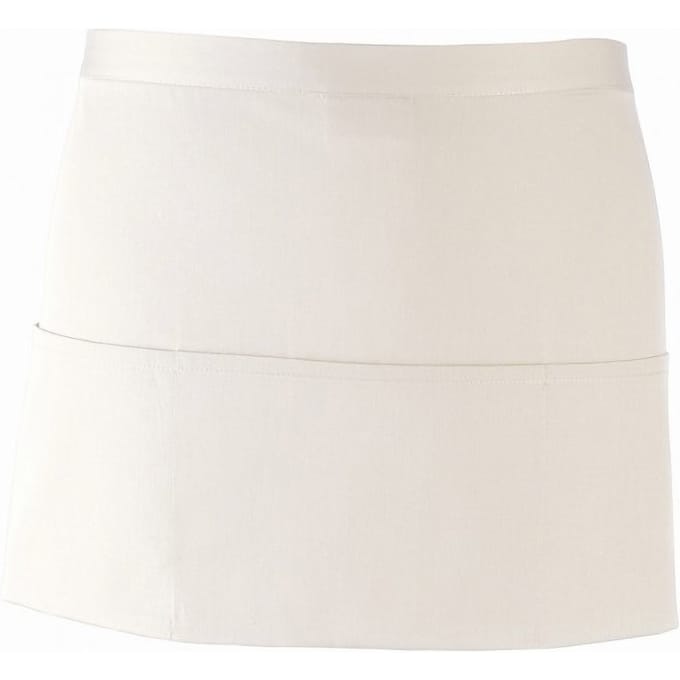 Premier Dames/Dames Kleuren 3 Zakschort / Werkkleding (Wit)