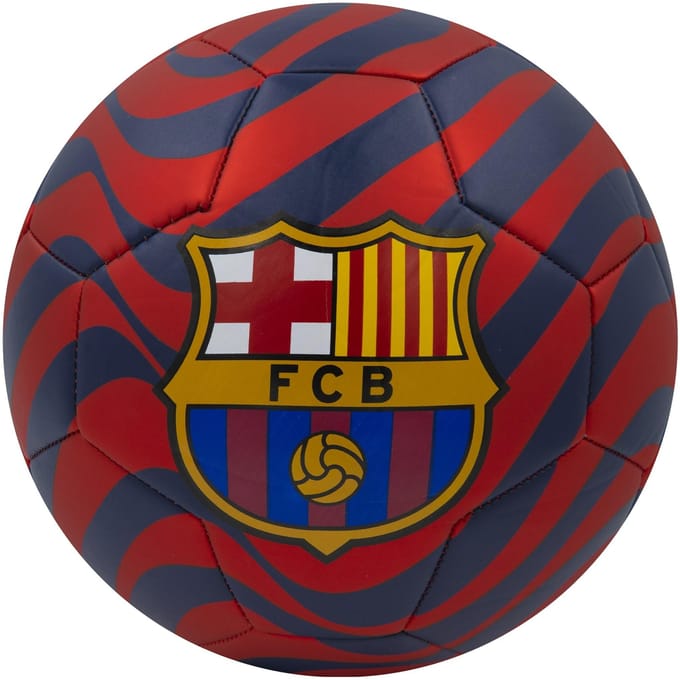 FC Barcelona - Voetbal Swirl - Maat 5