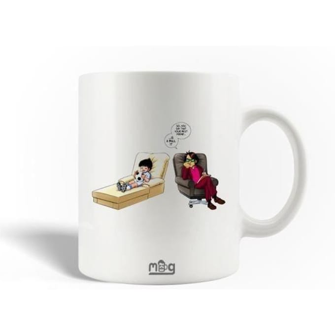 Mug en Céramique - Captain Tsubasa - 30cl - Blanc - Compatible Lave-Vaisselle - Rond