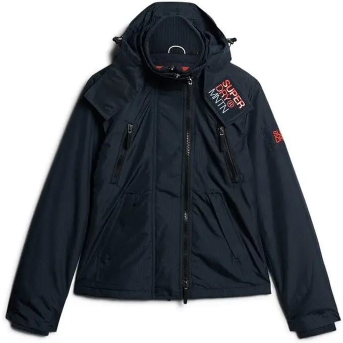 Superdry - Mountain Windbreaker jas met capuchon - Dames