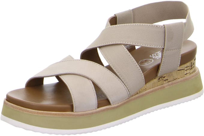 Sandalen met sleehak Ara -