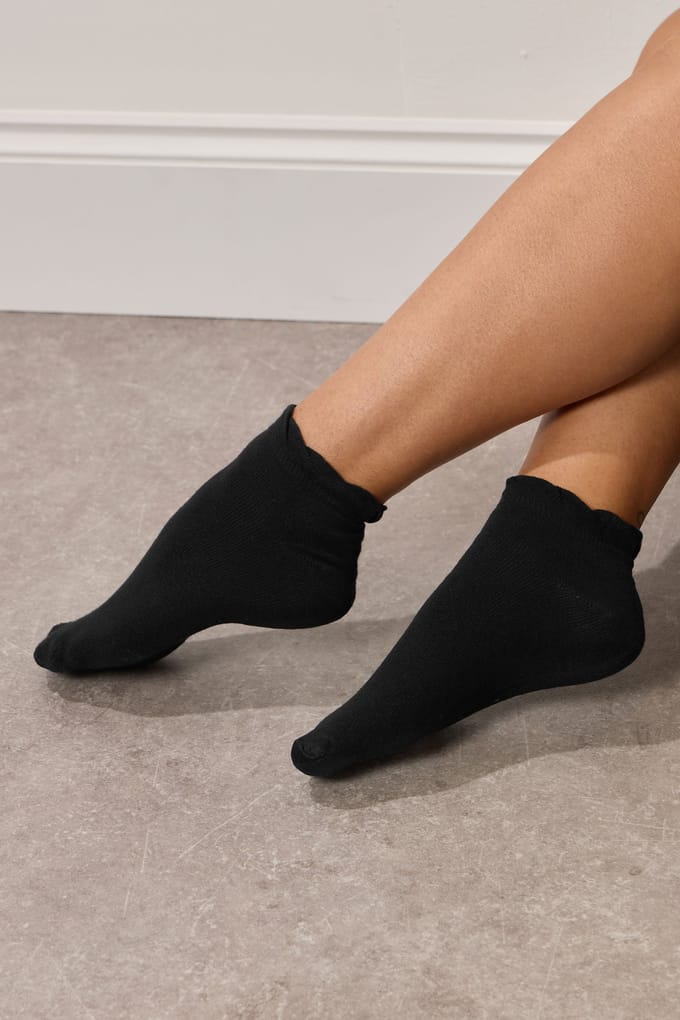 Yours 5Pack Zwarte Trainingssokken Size 37-40