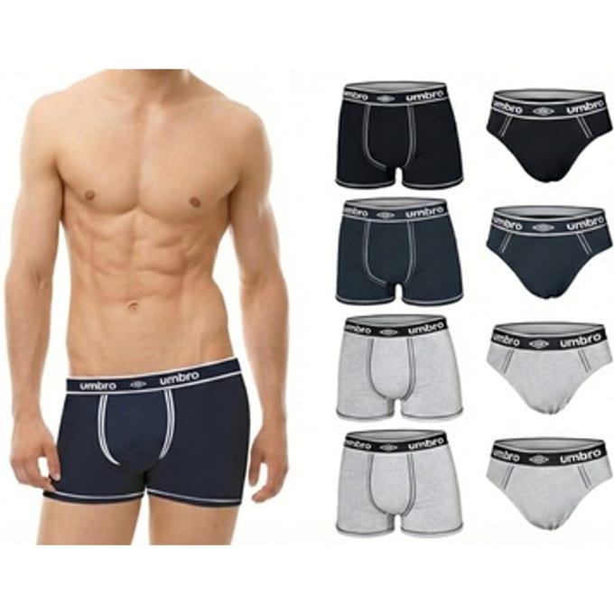 Set van 6 Umbro slips of boxers: Slip / M