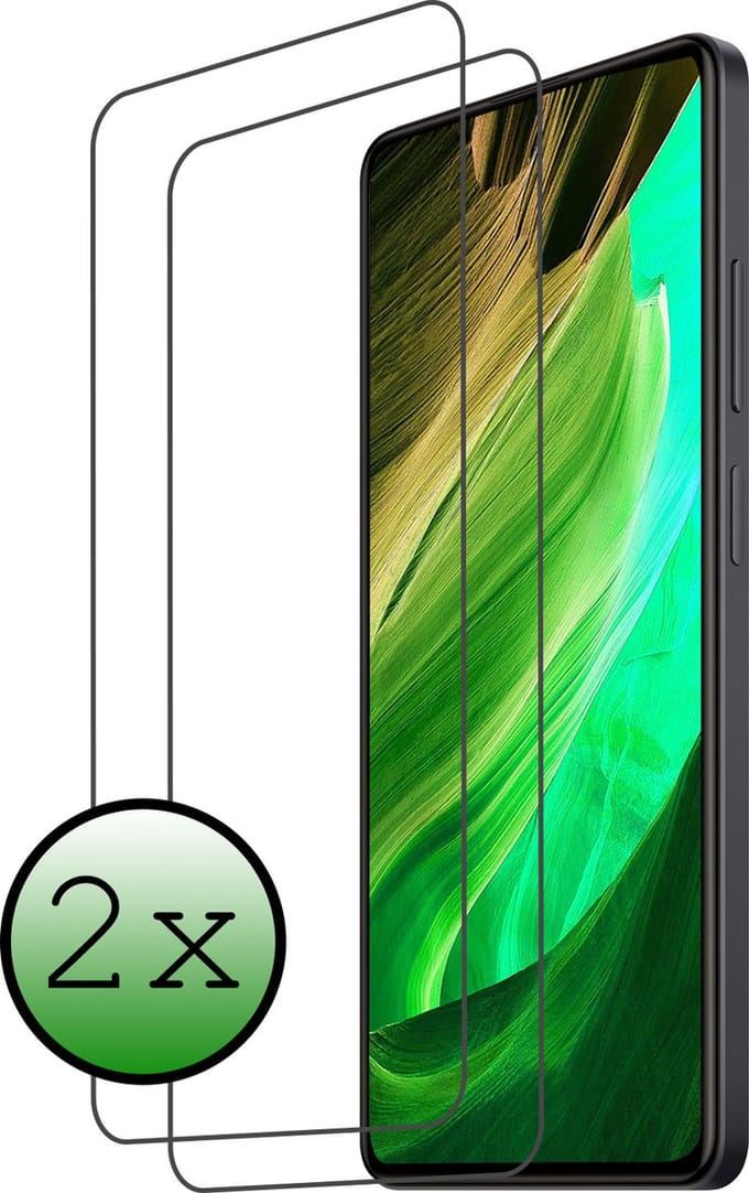 Screenprotector - 2 Stuks Geschikt voor Xiaomi Redmi Note 12 Pro+ - Extra Sterk - Beschermglas - Gehard Glas - Tempered Glass - Screen Protector