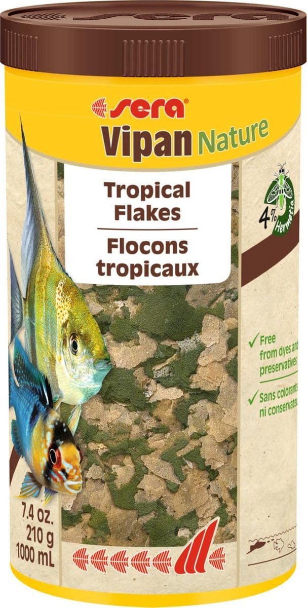 Sera Vipan Nature vlokken visvoer 1 Liter