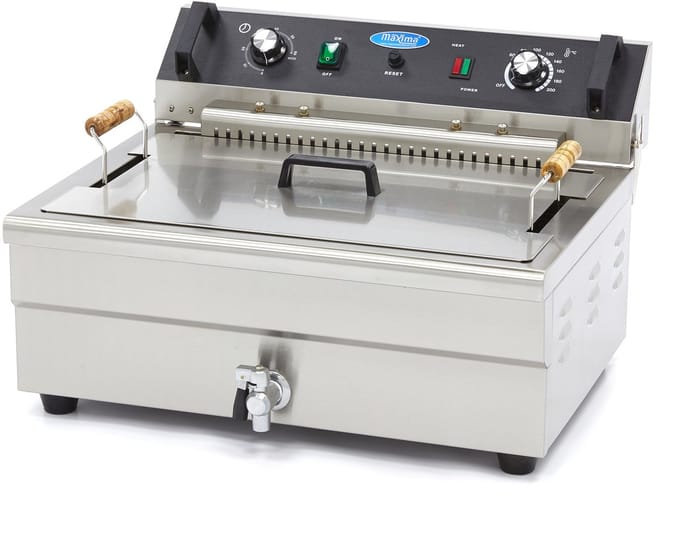 Frituurpan - 20 L - 1 Mand - met Tapkraan
