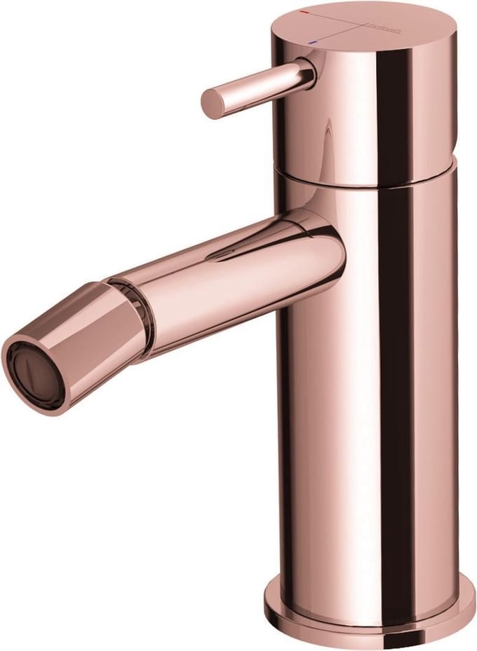 Bidetmengkraan Hotbath Cobber Roze Goud (excl. Waste)