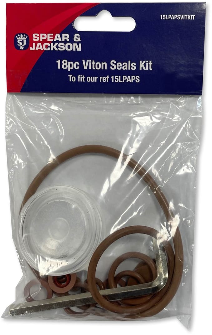 Spear & Jacksons Drukspuit Ringen 15L - set van 18 – Chemisch Bestendig