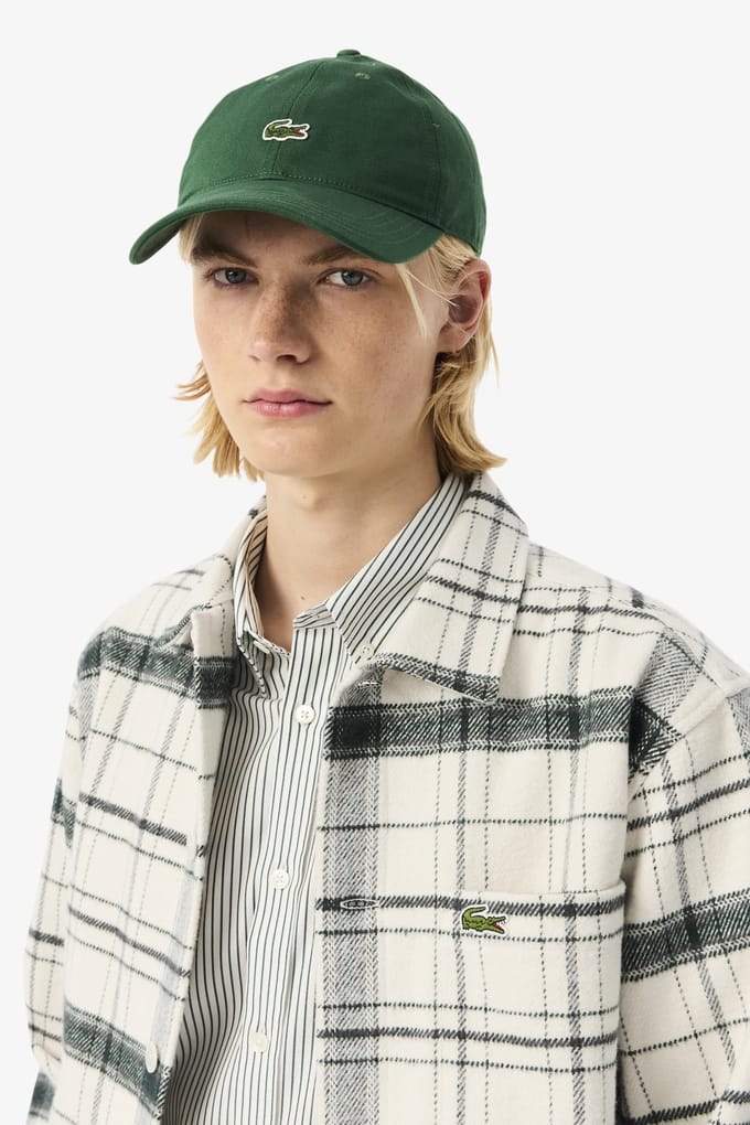 Lacoste Long Sleeve Woven Shirt Lapland/sinople Maat: 43 | Casual Overhemden Outlet | Heren | Creme