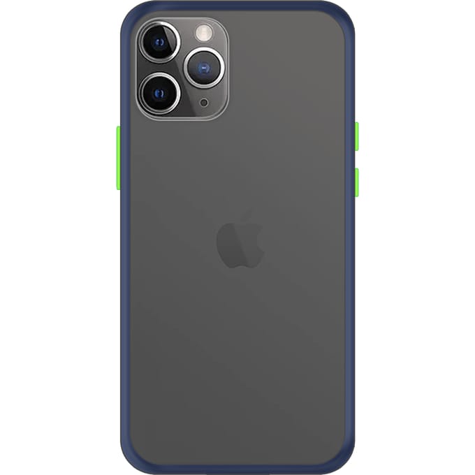 iPhone 11 Pro Back Cover - Blauw/Transparant