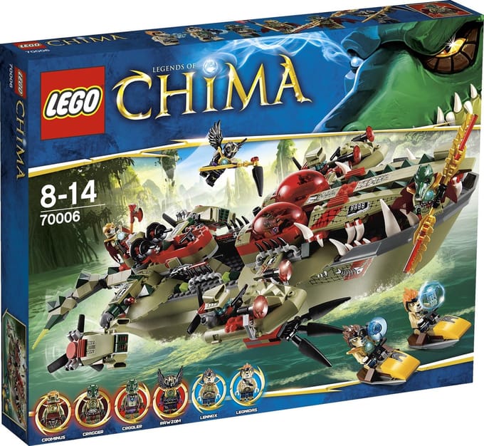 LEGO Chima Cragger's Command Ship - 70006