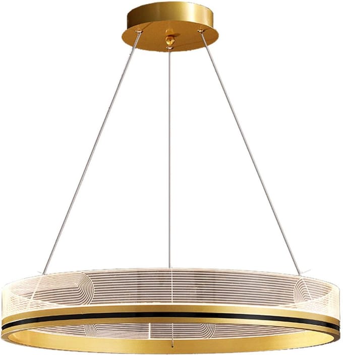 Toolight App1189-Cp Hanglamp Goud 40X40X79Cm