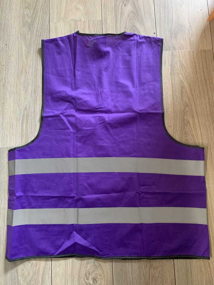 Regatta Enhanced Visibility Vest RT200XEV - purple - L/XL