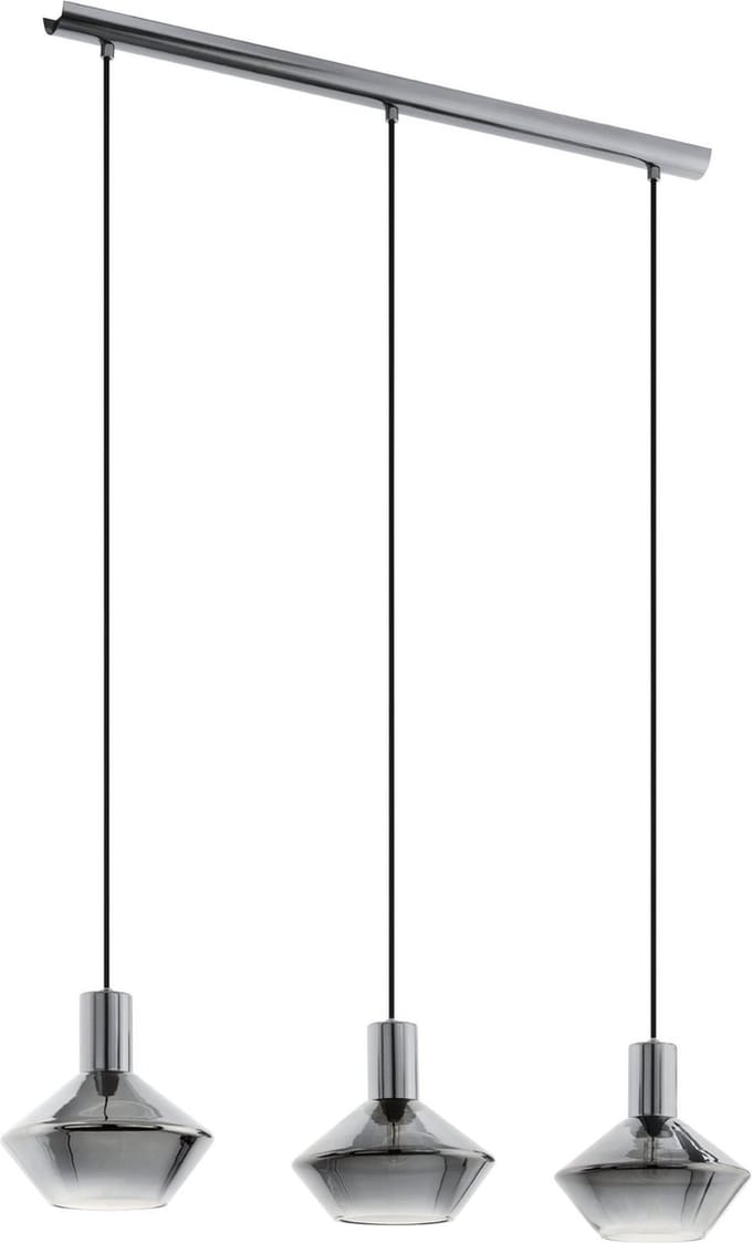 EGLO 97424 hangende plafondverlichting Harde montage Nikkel E27 60 W A,A+,A++,B,C,D,E