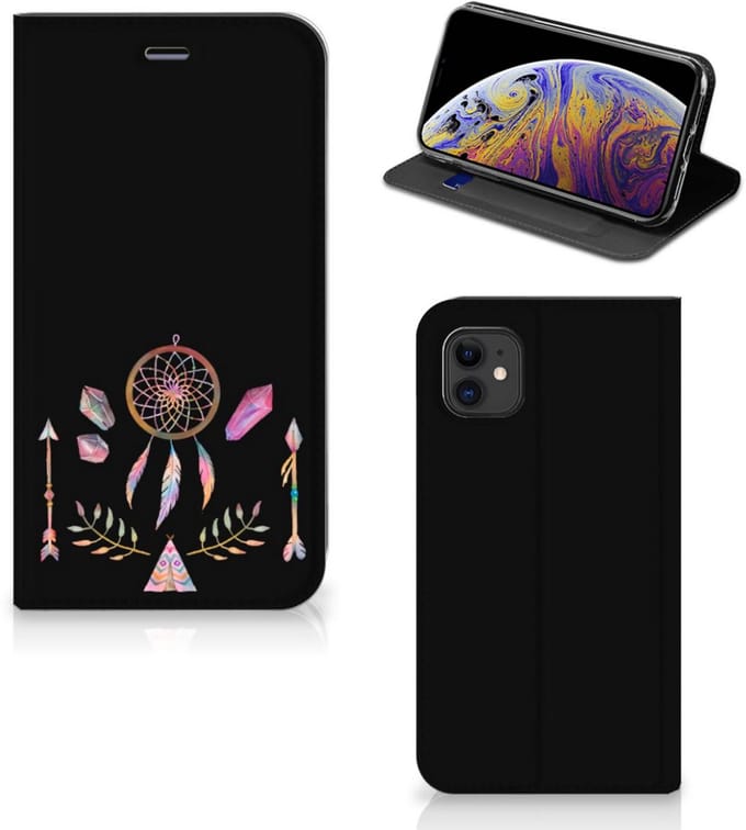 Apple iPhone 11 Magnet Case Boho Dreamcatcher
