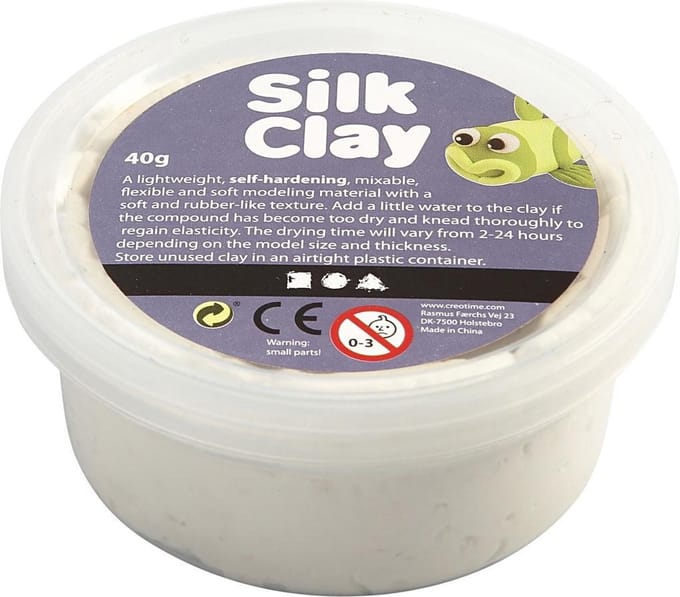 Silk Clay - White 40gr.