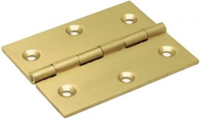 DX Scharnier Messing Smal - 50 x 40 mm