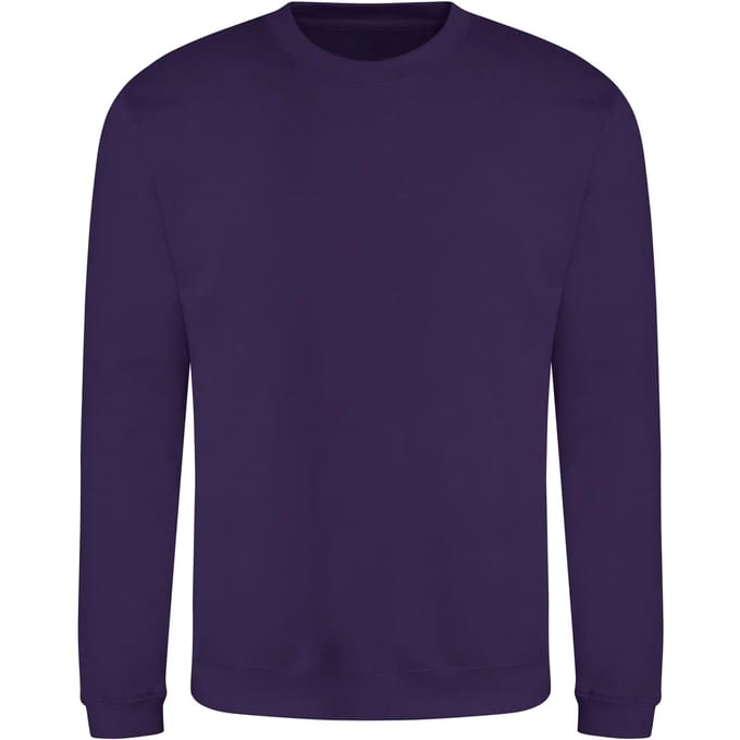 Just Hoods - AWDis Sweat - Purple maat L