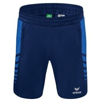 Erima Six Wings Worker Short Heren - New Royal / New Navy | Maat: S