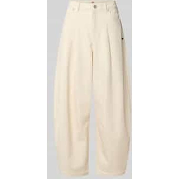 barrel fit jeans met steekzakken