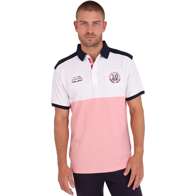 Tweekleurig poloshirt Camberabero
