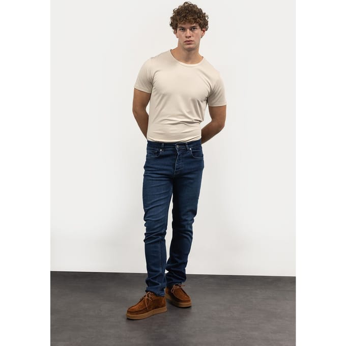 Slim Fit Middelhoge Spijkerbroek