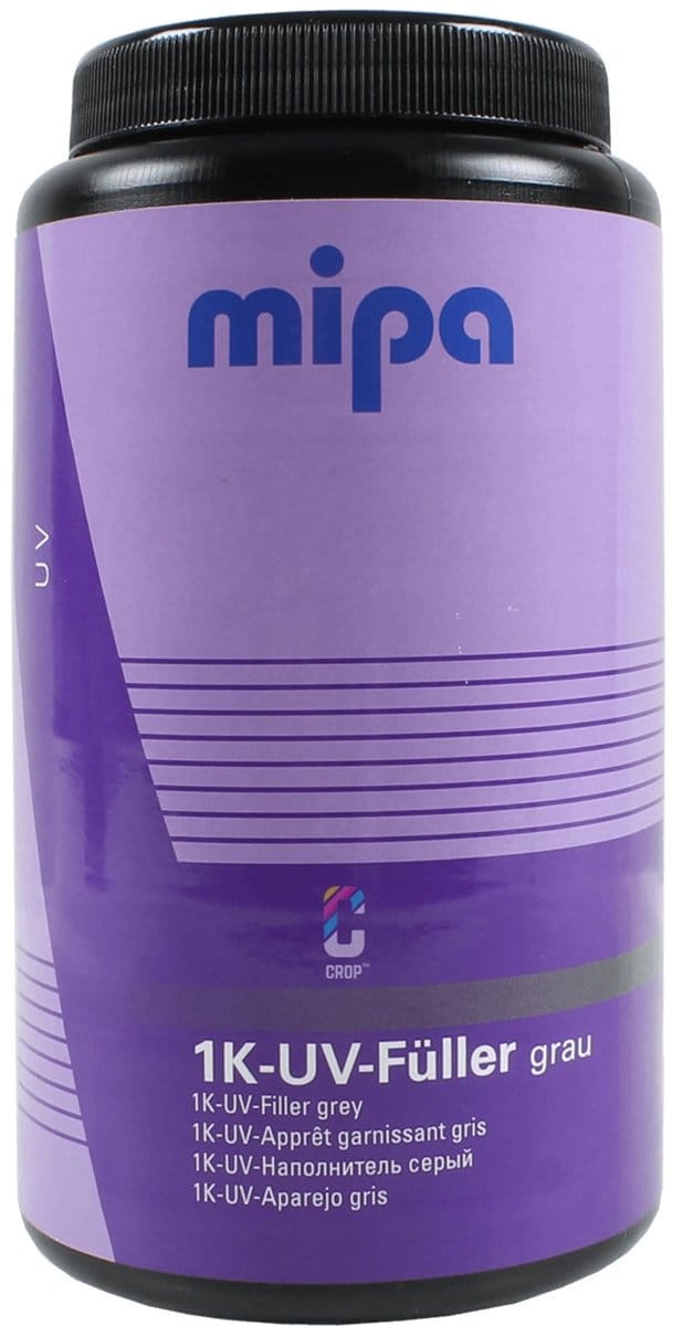 MIPA 1K UV Primer Füller Grijs 1 liter