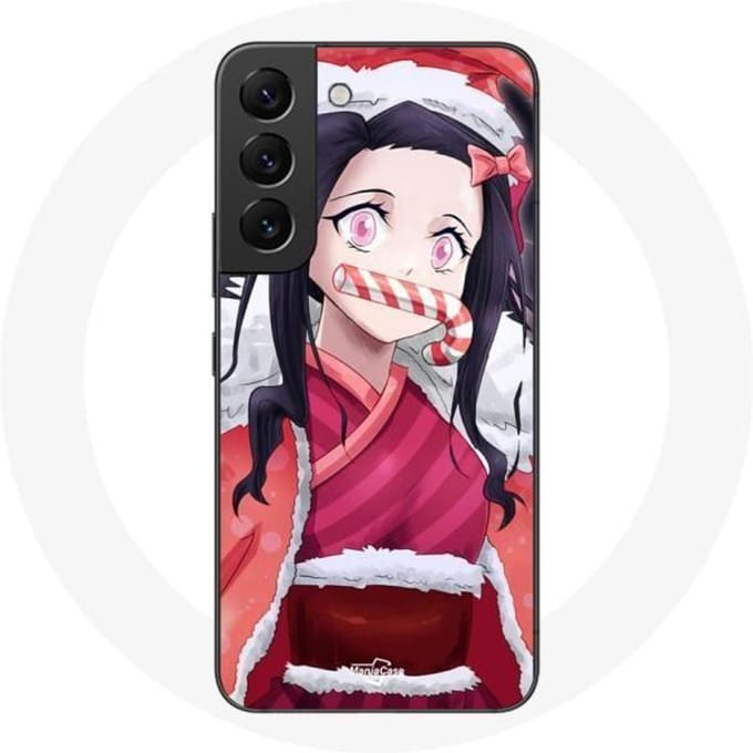 Coque - Maniacase - Samsung Galaxy S21 FE - Anime Demon Slayer - Protection chocs - Souple