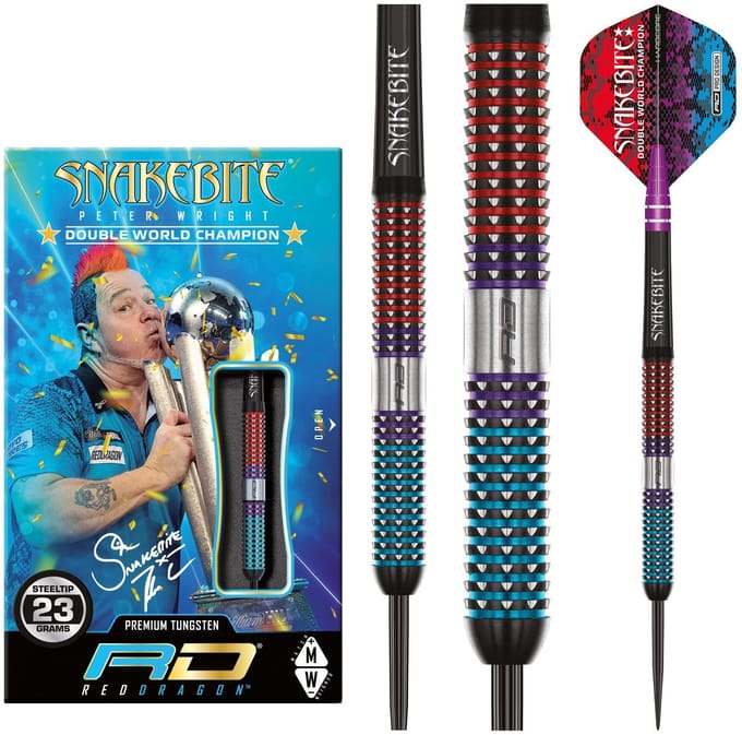Red Dragon Peter Wright Spirit 90% - Dartpijlen