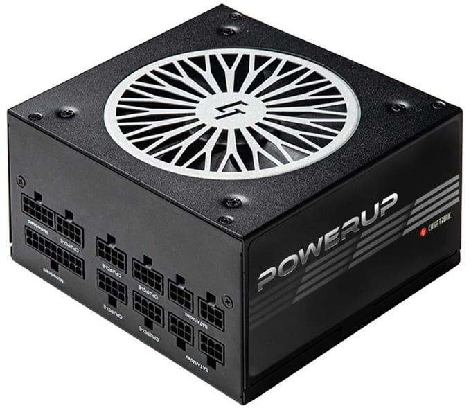 Chieftec Chieftronic PowerUp Series 850W Voeding - 850 Watt - 120 mm - ATX 2.53 - 80 Plus 80 PLUS Gold